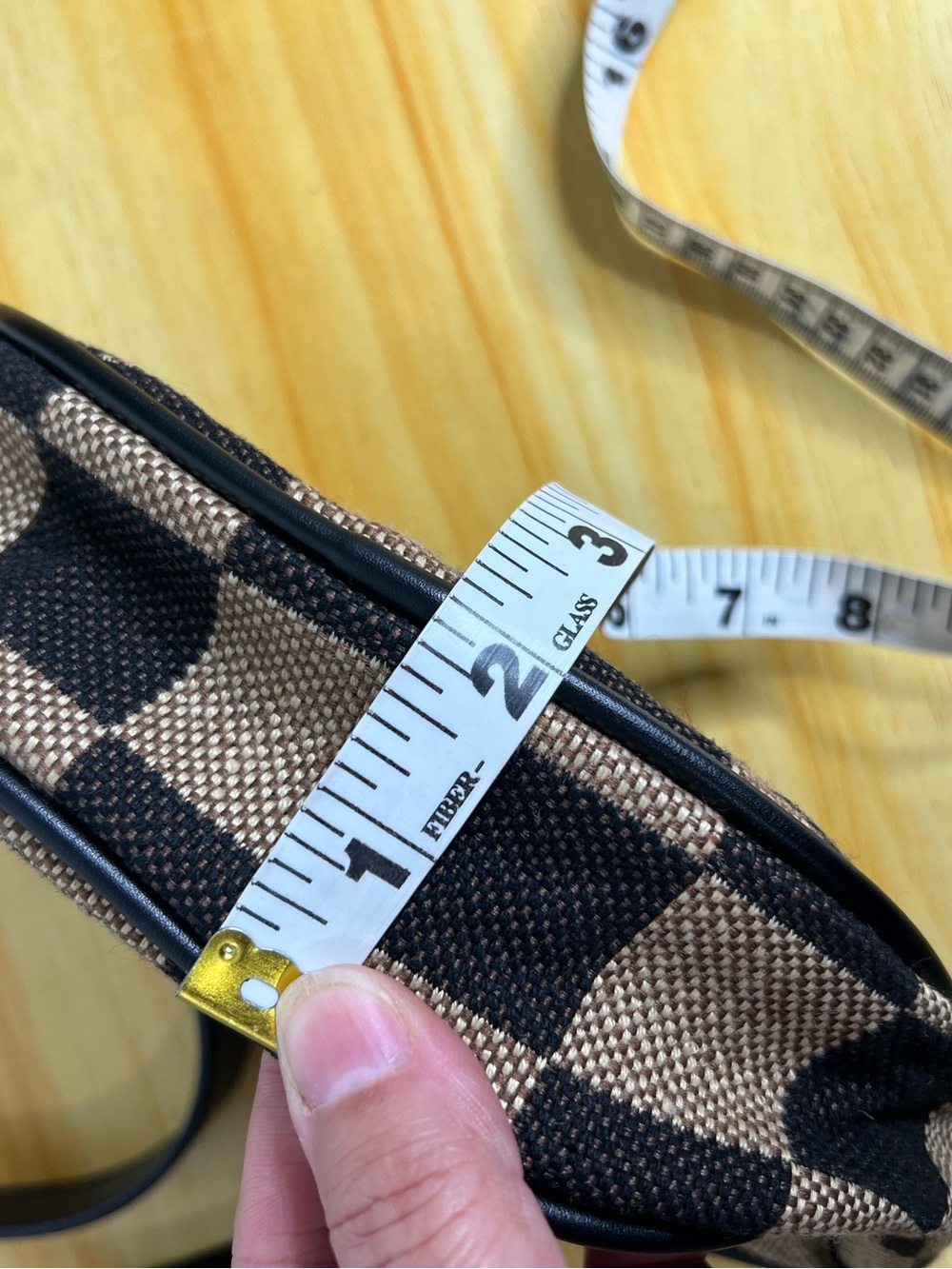SHEIN Checkered Crossbody and Mini Wallet - Picture 8 of 12